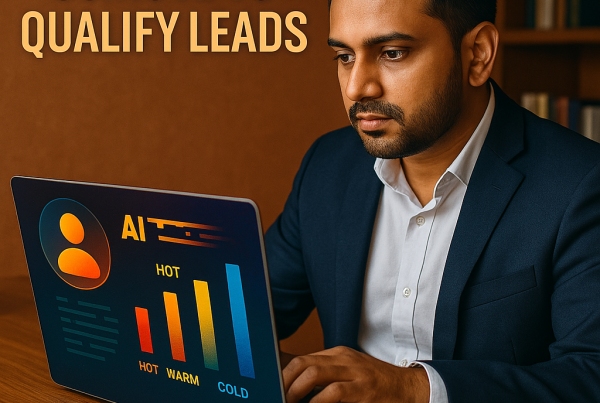 Automated lead scoring process using AI tools like ChatGPT and Tally