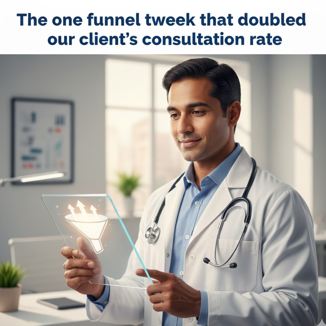 The one funnel tweak that doubled our client’s consultation rate