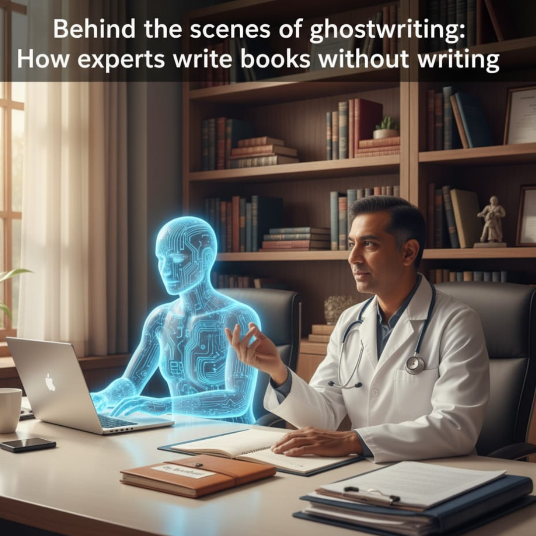 Behind the scenes of ghostwriting: how experts write books without writing