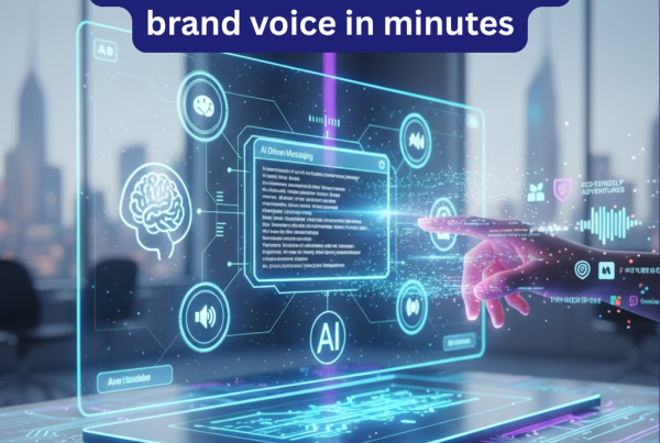 Discover how AI can personalize your brand voice in minutes by analyzing tone and style to create authentic, consistent messaging.