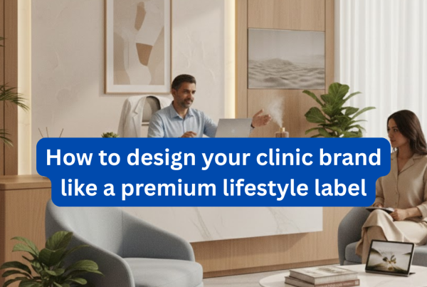 Design your clinic like a premium lifestyle label and attract quality patients with elegant, high-end branding.