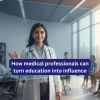See how medical professionals turn education into influence by simplifying medical information, building trust, and sharing valuable content.