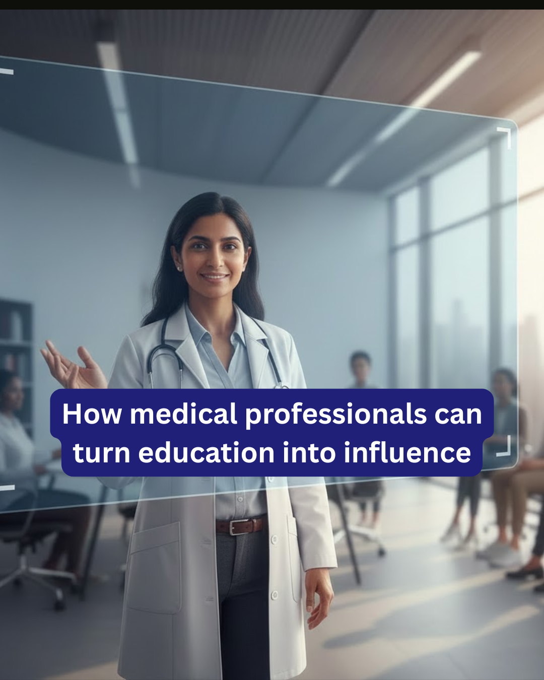 How medical professionals can turn education into influence
