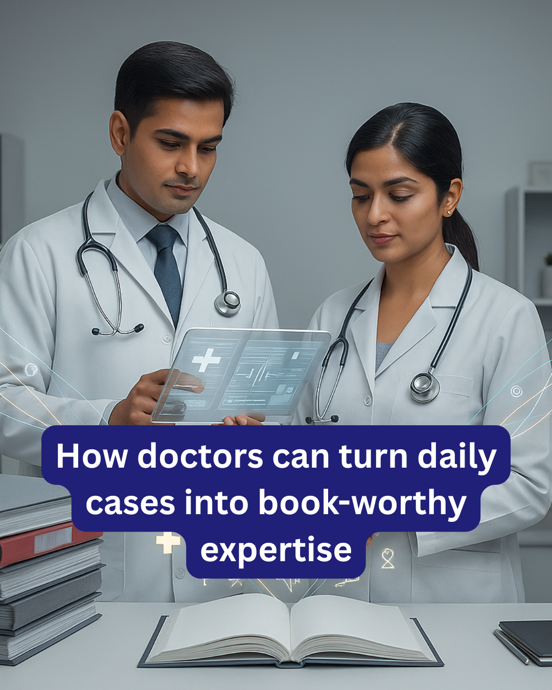 How Doctors Can Turn Daily Cases into Book-Worthy Expertise