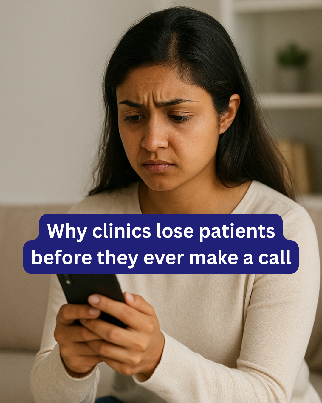 Why clinics lose patients before they ever make a call
