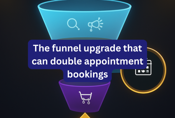 Discover the funnel upgrade that helps clinics double bookings. Learn how a simple pre-booking step reduces drop-offs and boosts conversions.